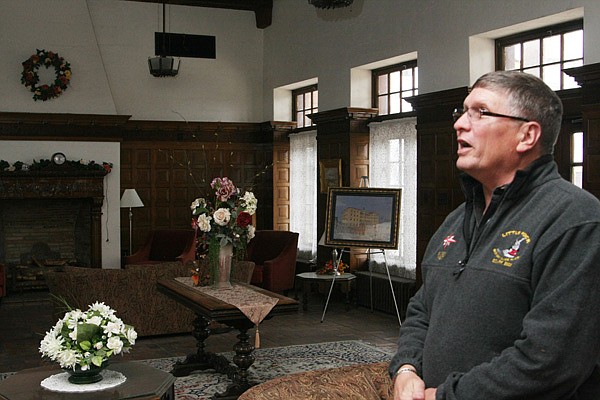 The lobby of the Lane Hotel just needs to be dusted before it is ready for use, Craig Hull, listing agent, said Friday. Other areas of the building would need work before the facility could reopen. 