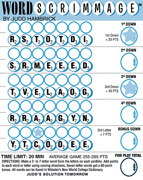 Word scrimmage 02.27