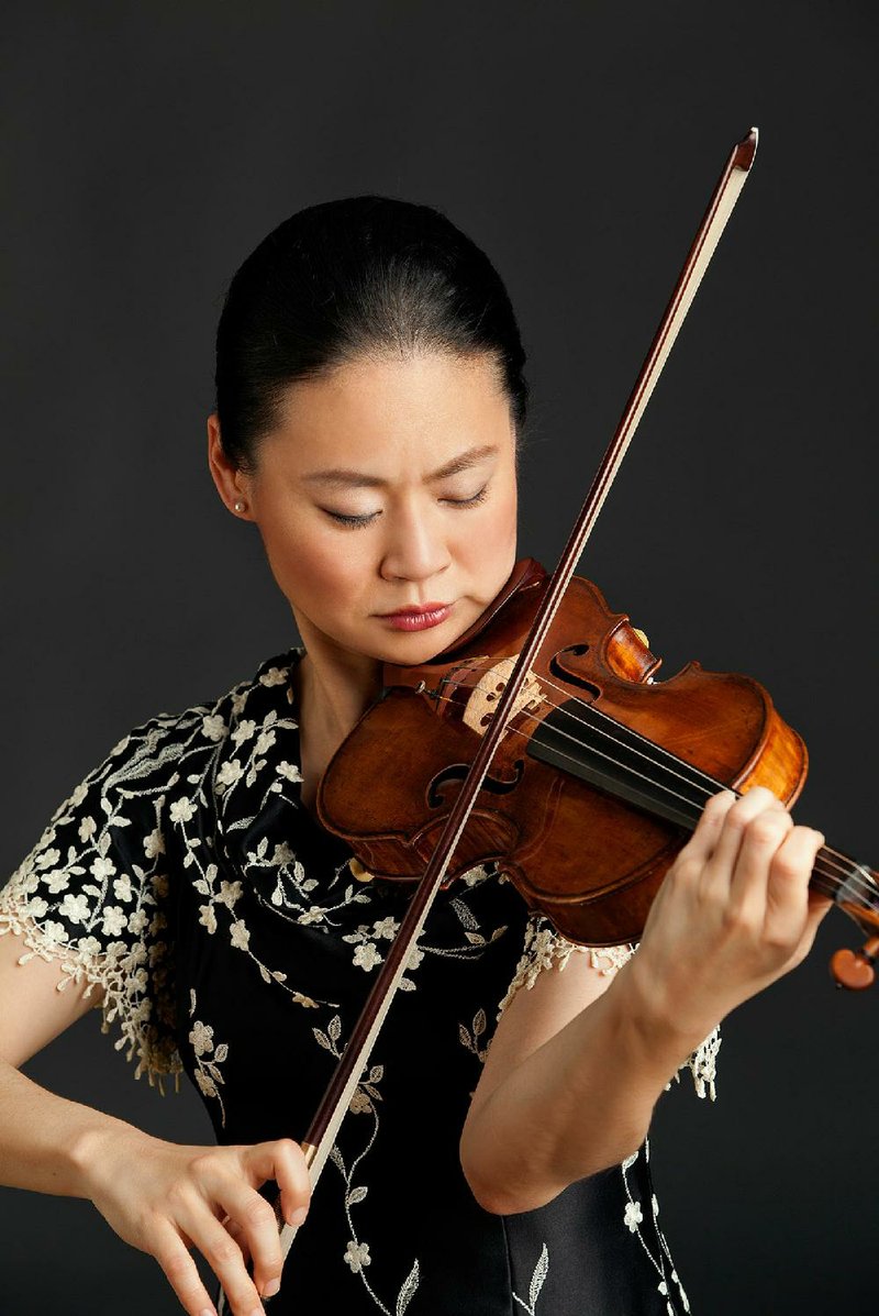 Midori, the acclaimed classical violinist, brings her Orchestra Residencies Program to Arkansas this week and will perform with the Arkansas Symphony Orchestra. 