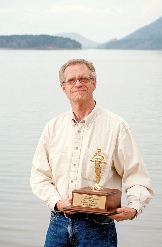 Ross Moore of Clinton, executive director of the Greers Ferry Lake and Little Red River Association, was named Arkansas Tourism Person of the Year. Moore said he started coming to the lake when he was a boy, “when Highway 92 between Drasco and the town of Greers Ferry was gravel.”