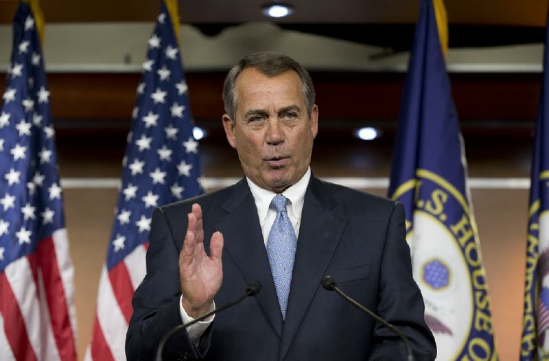 House Speaker John Boehner of Ohio said that if a gun bill passes the Senate, “the House will certainly review it,” but he would not make a “blanket” commitment to a vote. 