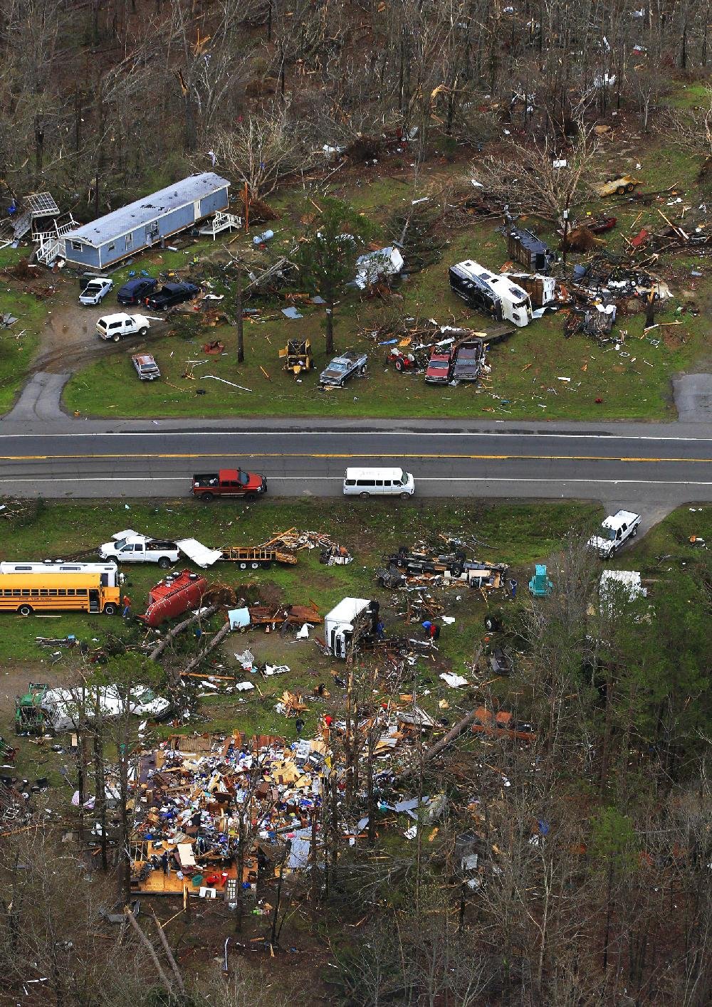 Van Buren County Tornado Damage