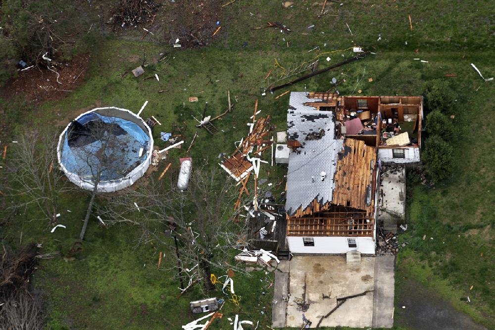 Van Buren County Tornado Damage