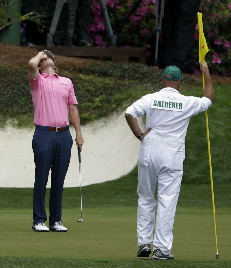 Brandt Snedeker (left) had a bad day Sunday, stumbling to a 75 after rounds of 70-70-69 the first three days. He finished tied for sixth at 4 under, five shots out of the playoff. 