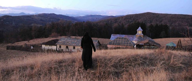 A solitary Eastern Orthodox nun makes her way to a remote Romanian monastery in Cristian Mungiu’s bleak Beyond the Hills. 