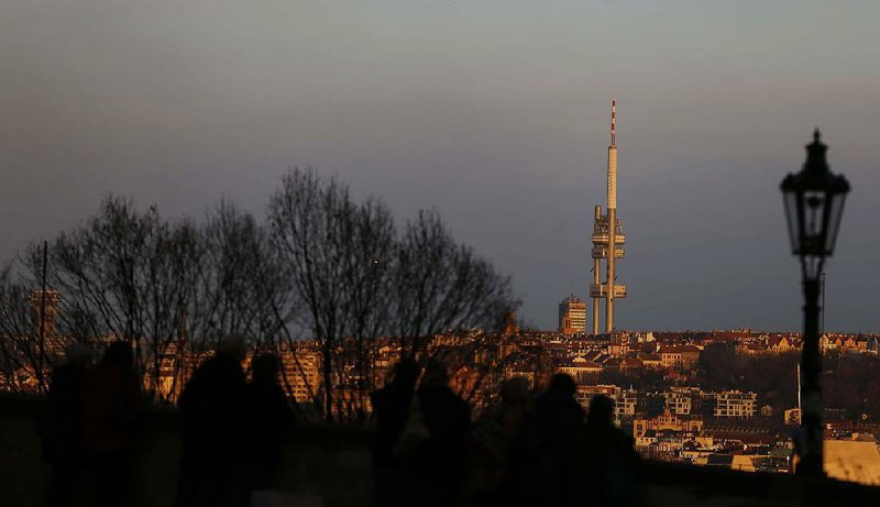 The television tower, completed in 1992, is a dominant and controversial landmark of the city of Prague. 