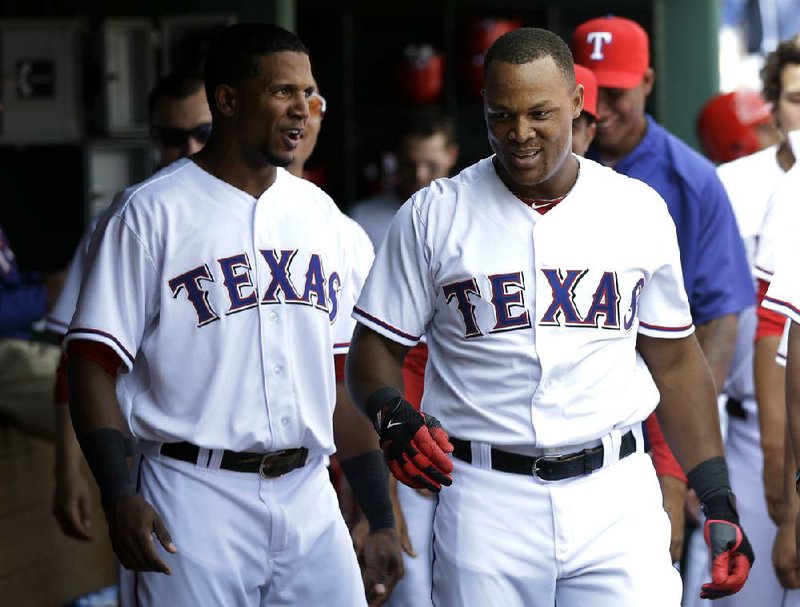 The Chicago Cubs claimed outfielder Julio Borbon (left) off waivers from the Texas Rangers on Friday. Borbon hit .317 in 32 spring training games for the Rangers and went hitless in one regular-season at-bat before being designated for assignment April 9. 