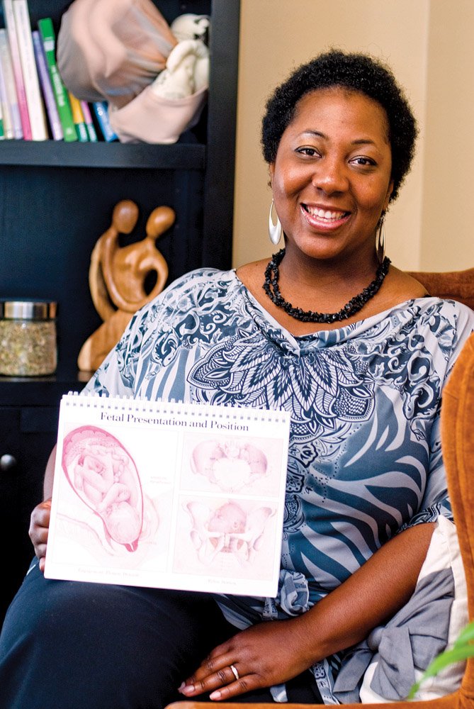Nicolle Fletcher of Conway is a childbirth educator and a certified doula. A doula provides information during a woman’s pregnancy, as well as emotional and physical support for the woman during labor and childbirth, Fletcher said.