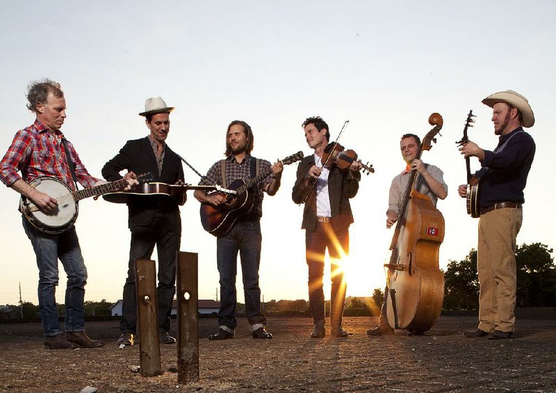 The Old Crow Medicine Show performs Saturday at Fayetteville’s Arkansas Music Pavilion. 