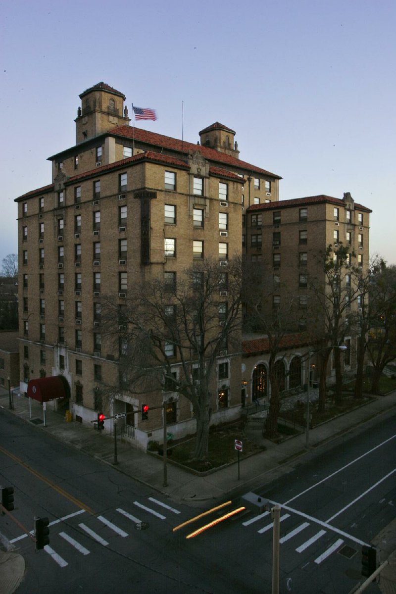 
Albert Pike Hotel on Scott St in Little Rock