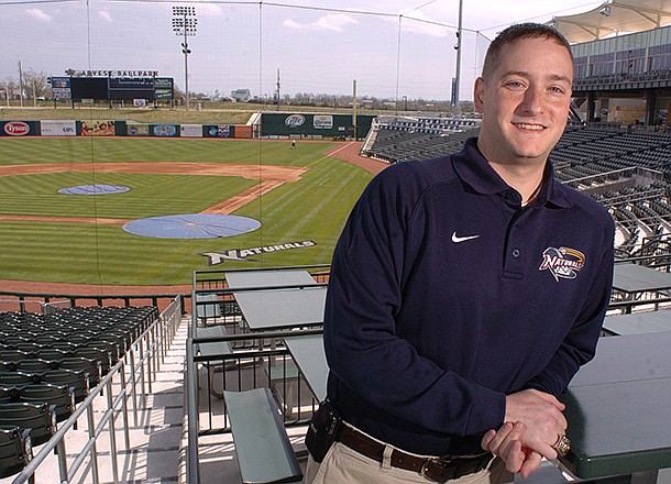 Eric Edelstein became general manager of the Naturals when the team moved to Springdale in 2008.
