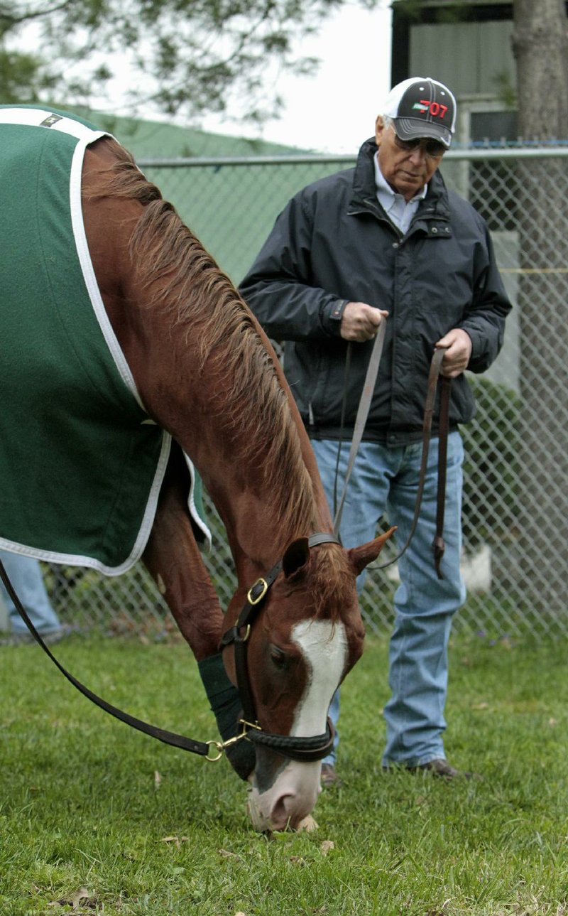 Trainer D. Wayne Lukas and owner Willis Horton of Marshall each liked what they saw in Will Take Charge right away. 