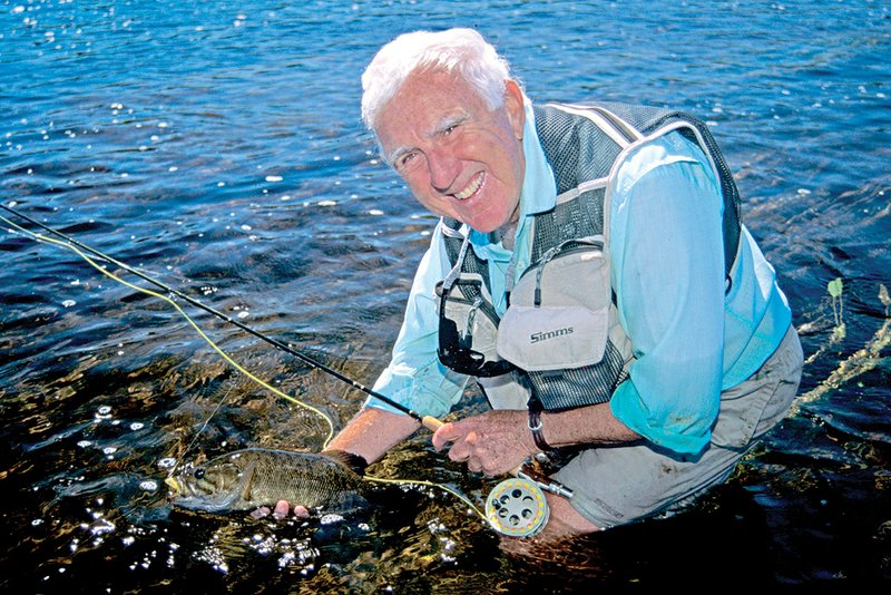 Oklahoma’s Dave Whitlock developed many fly patterns that are still widely used by today’s fly fishermen.