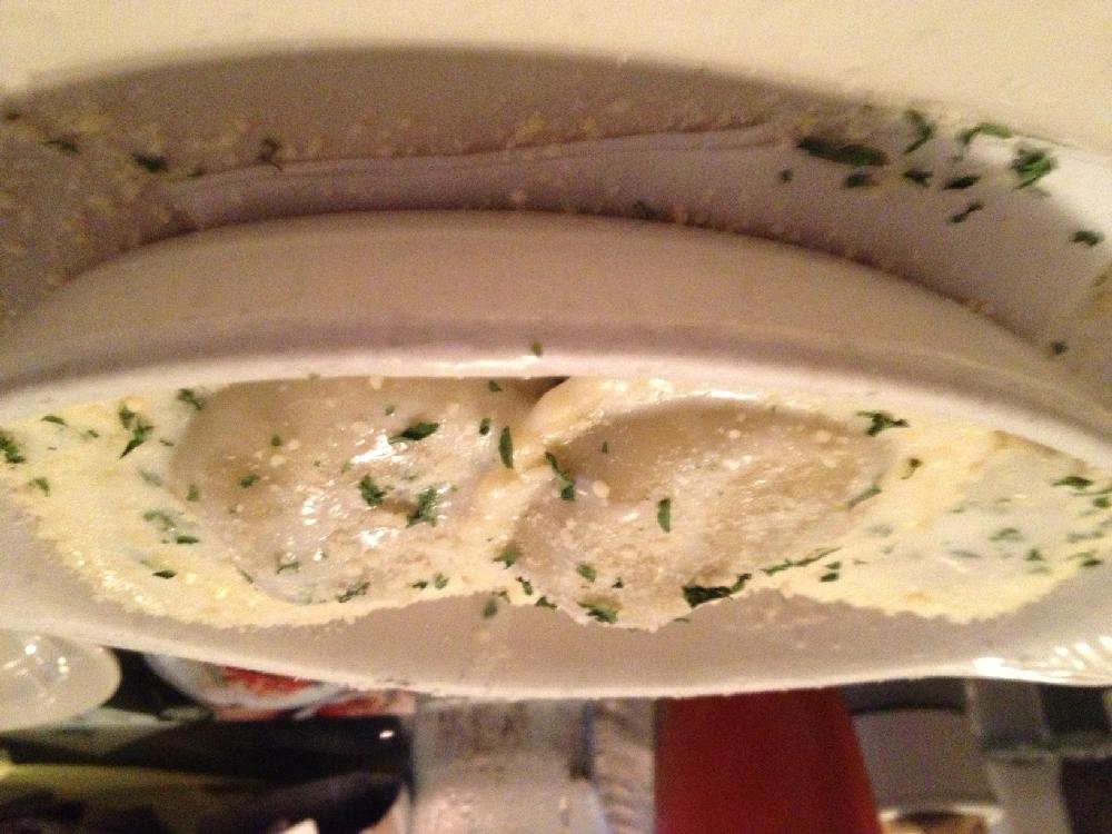 Arkansas Democrat-Gazette/ERIC HARRISON - Mushroom ravioli appetizer at Ciao.