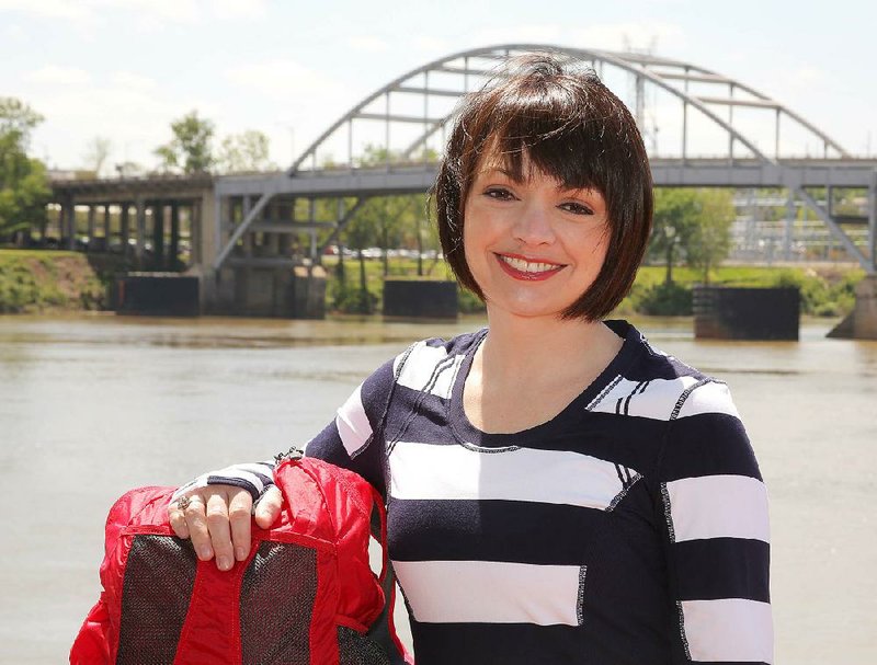 Emily Reeves serves as an organizer for this year’s Carry the Load walking relay in memory of her brother Robert and other fallen servicemen. “I am going to carry a pack. Symbolically, of course, but also because I’ll be walking a lot.” She laughs, “It’ll have supplies in it.” 