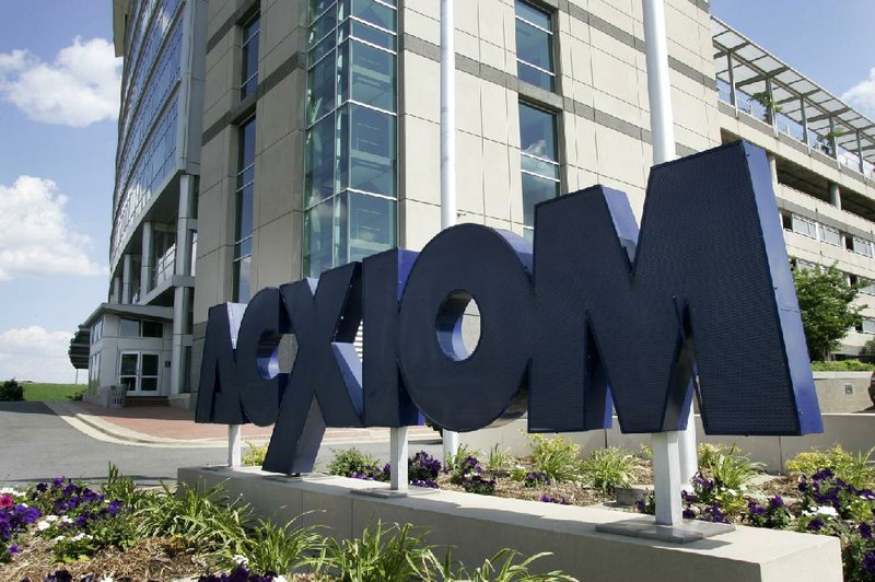 Little Rock-based Acxiom Corp. said Wednesday that its fiscal fourth-quarter profit fell sharply compared with a year ago, though the data-mining company’s earnings per share exceeded analysts’ expectations. 