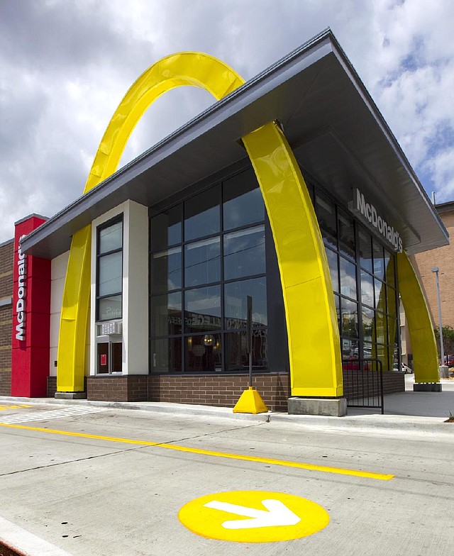 The “tribute” design of the new McDonald’s at 104 S. University Ave. in Little Rock restored the golden arches, but inside, the restaurant is full of curved lines and whimsical touches.The national chain is talking with franchisees about shrinking menus and making kitchens more efficient. 