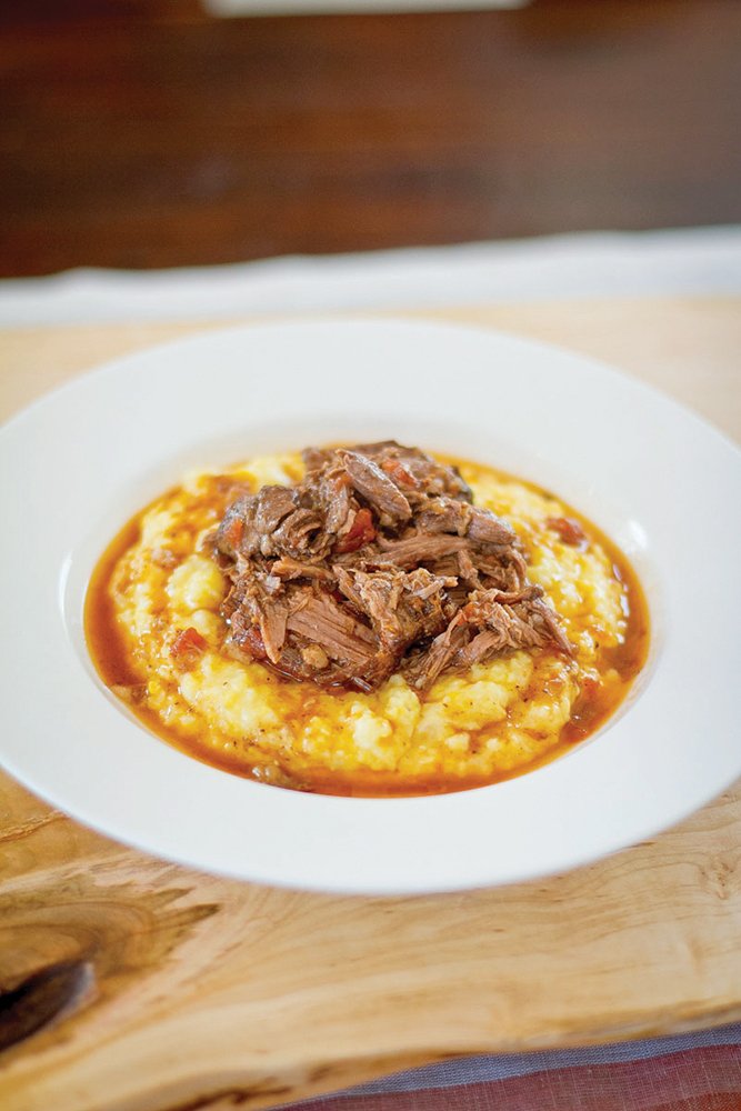 Dinner party recipe Braised Shredded Beef in Tomatoes and Red Wine The Arkansas Democrat