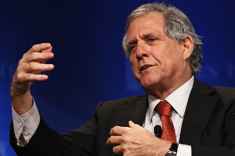 Leslie Moonves, president and chief executive officer of CBS Corp., speaks at the annual Milken Institute Global Conference in Beverly Hills, California, U.S., on Tuesday, April 30, 2013. The conference brings together hundreds of chief executive officers, senior government officials and leading figures in the global capital markets for discussions on social, political and economic challenges. Photographer: Jonathan Alcorn/Bloomberg *** Local Caption *** Leslie Moonves