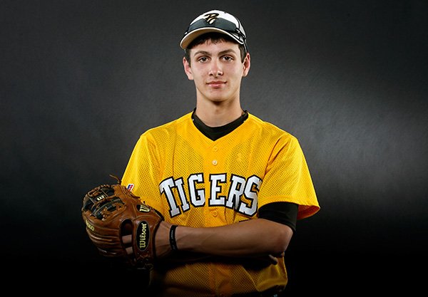 Aaron Kincaid of Prairie Grove is the small schools baseball Player of the Year after leading the Tigers to district and regional championships. 