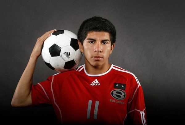 Jorge Gonzalez of Springdale High is the Boys Soccer Player of the Year after he helped lead the Bulldogs to a 19-4-1 record and a Class 7A state runner-up finish. 