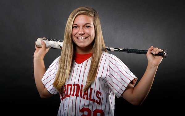 Payton Wiedner of Farmington is the Small School Softball Player of the Year. 