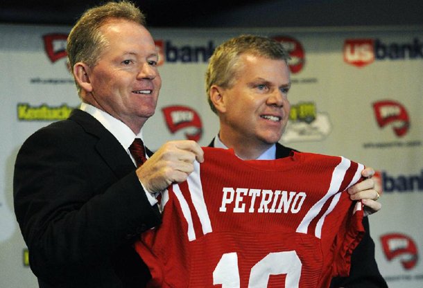 Western Kentucky coach Bobby Petrino could be making a return to the Natural State soon if War Memorial Stadium lands a bowl game.