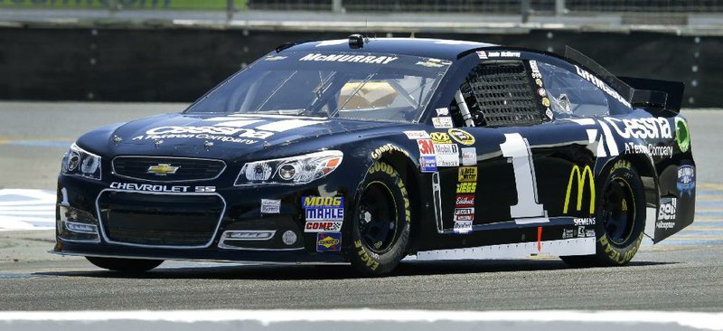 Jamie McMurray continued a recent string of strong performances by claiming the pole for today’s Toyota/Save Mart 350 at Sonoma (Calif.) Raceway during Saturday’s qualifying. It was NASCAR’s first use of the group qualifying format.


