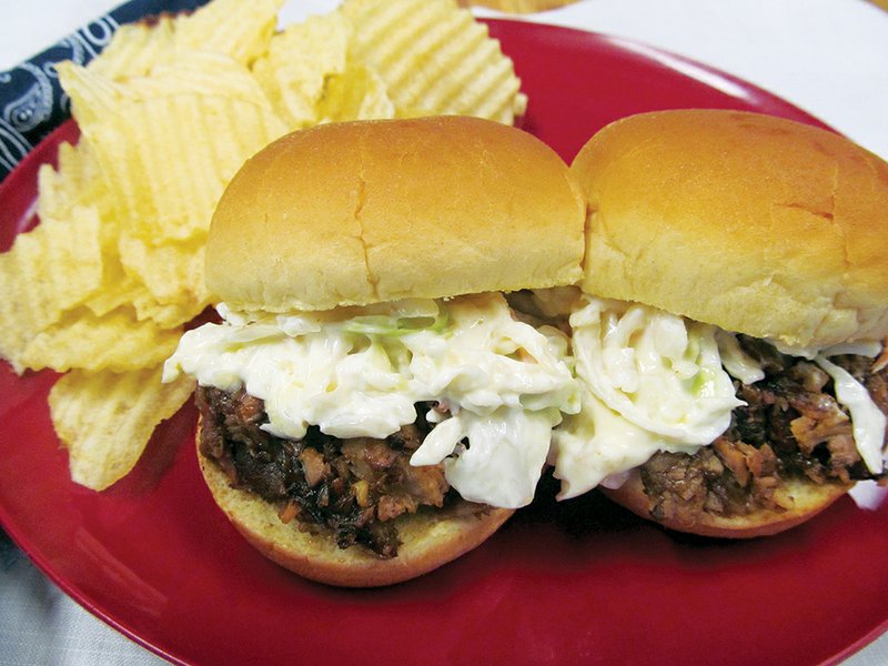 Super Simple Summer Pulled Pork can cook all day and be served as fun sliders for an effortless dinner on long summer days. Top the sliders with Brother’s BBQ coleslaw, and it’s a home run.