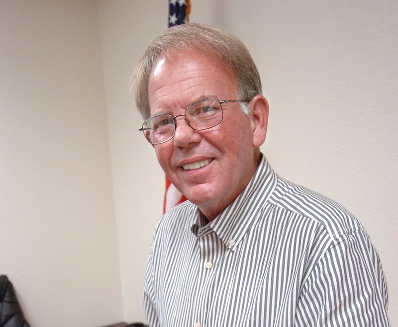 The Saline County Sheriff-elect Bruce Pennington is seen in this Nov. 7, 2008, file photo.