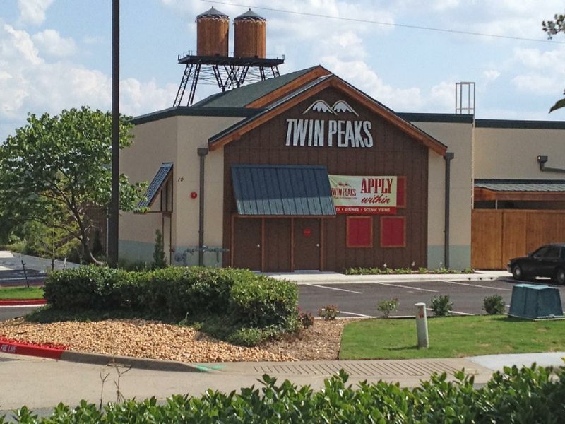 Twin Peaks opened Monday at 10 Shackleford Drive in west Little Rock. 