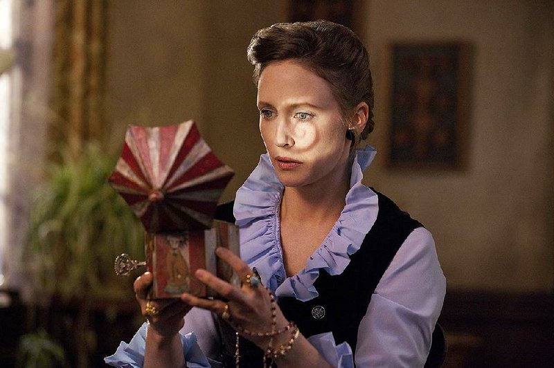 VERA FARMIGA as Lorraine Warren in New Line Cinema‚Äôs supernatural thriller ‚ÄúTHE CONJURING,‚Äù a Warner Bros. Pictures release.  