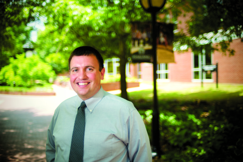 Brandon Tittle was recently named the new assistant dean of students at Harding.