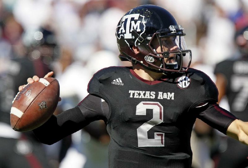 Manziel makes case for Aggies starting QB