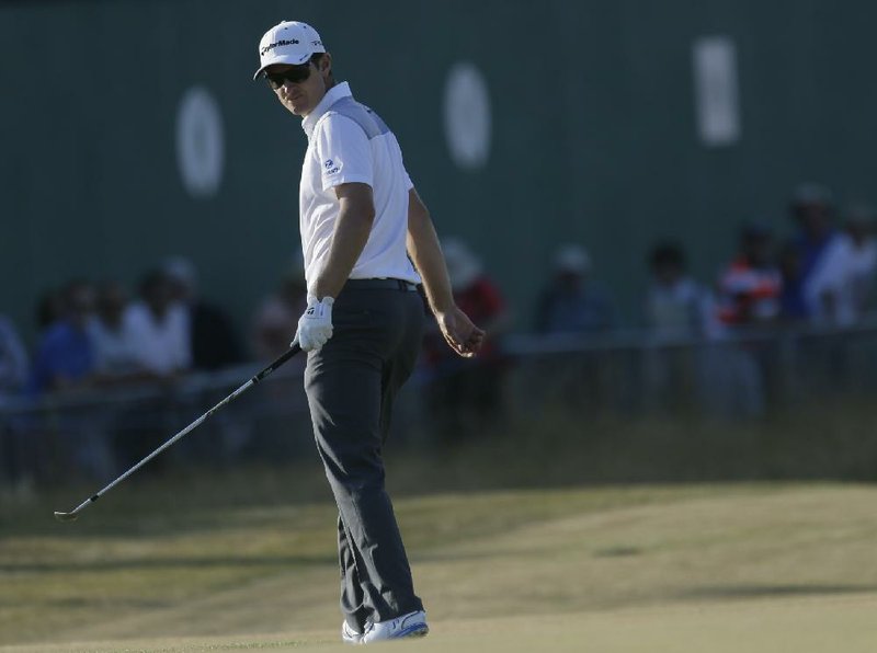 U.S. Open winner Justin Rose of England shot a 6-over-par 77 on Friday to finish with a two-day total of 152 and missed the cut by two strokes. He was joined by several former major winners, including Rory McIlroy and Jim Furyk, along with others ranked in the top 30. 