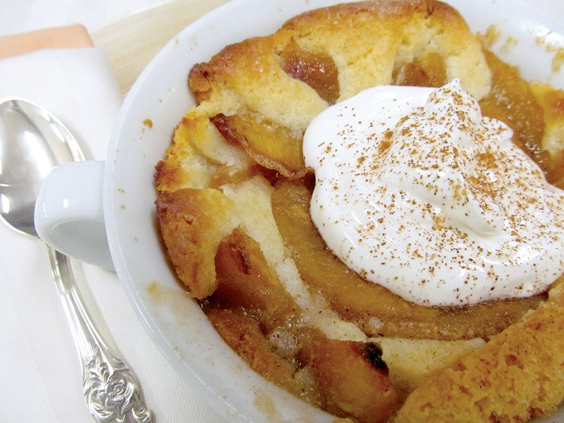 Cobblers are a traditional American dessert usually made with seasonal fresh fruit and simple pantry staples. Peaches, blackberries, blueberries and raspberries are all in season in Arkansas and are perfect for this delicious dessert. Try making it in individual dishes so everyone gets the much-desired crunchy crust.