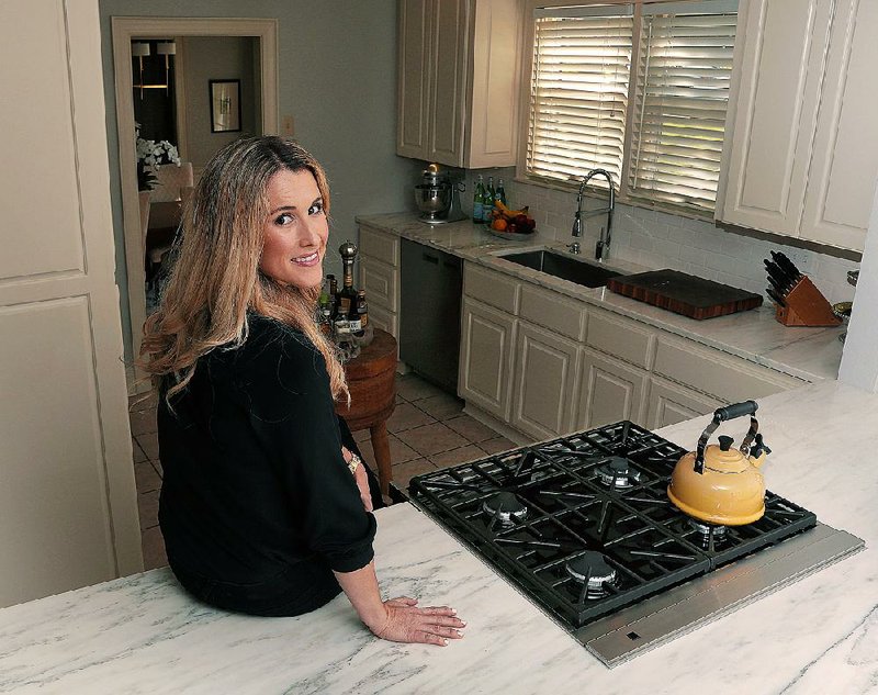 Arkansas Democrat-Gazette/JOHN SYKES JR. - Elizabeth Finch; her favorite space is her kitchen.