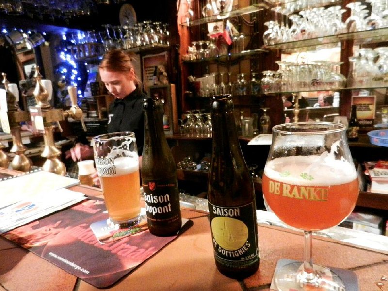 In Belgium, the glass you use is meant to highlight a particular beer’s qualities. 