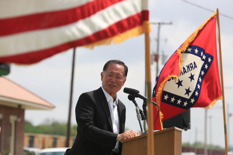 In April, actor George Takei spoke at the dedication of the Jerome-Rohwer Museum and Visitor Center in McGehee. 