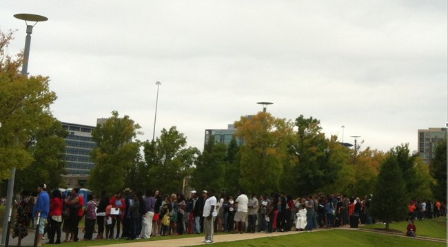 More than 2,500 people auditioned in Little Rock on Saturday, Aug. 17 at the William J. Clinton Presidential Library with hopes of becoming the next American Idol.