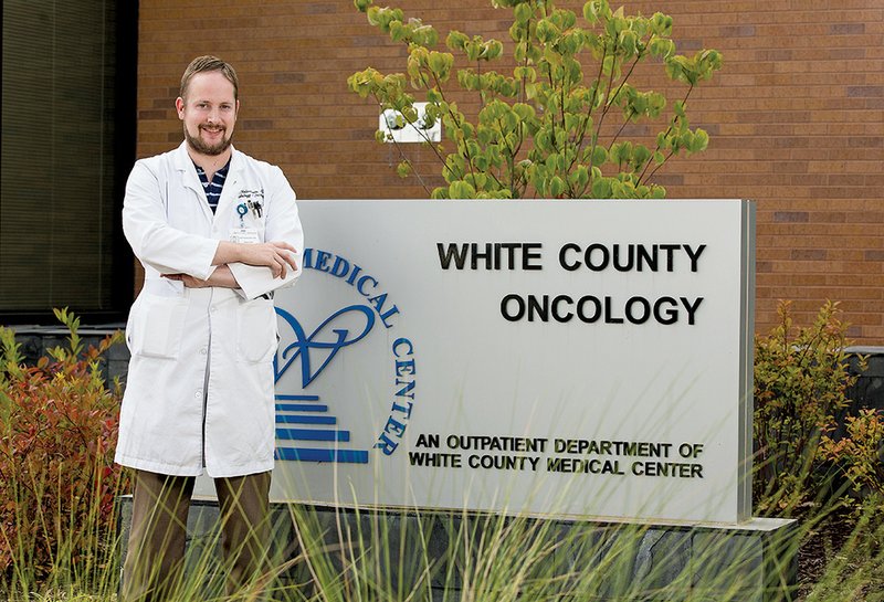 Dr. Whit Robertson is the newest medical oncologist to join White County Oncology. He is a cancer survivor who was diagnosed with a brain tumor while in medical school and was treated by his current co-workers.