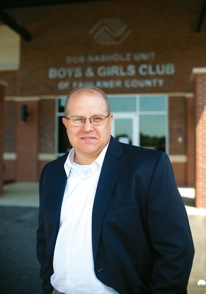 After working as a financial consultant for 1 1/2 years in Little Rock, Clint Brock of Conway made the decision to pursue a position that would allow him to work with children in a recreational setting. The result of that decision is the recent hiring of Brock to the position of chief professional officer for the Boys and Girls Club of Faulkner County.