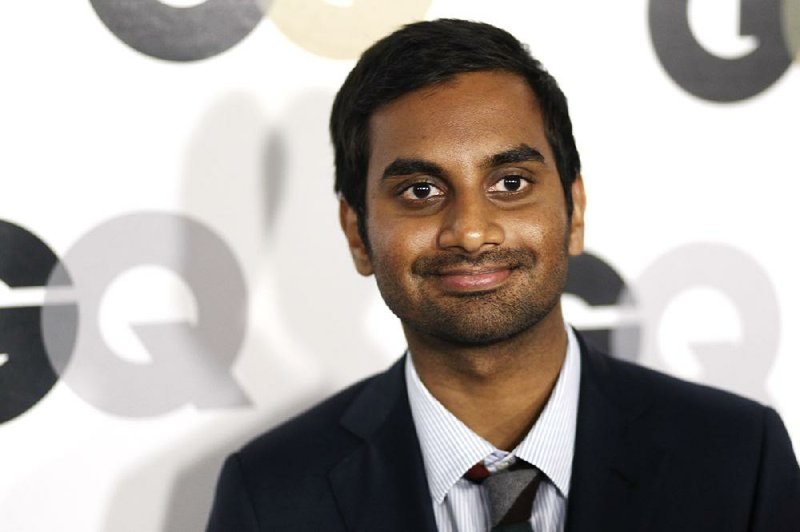 FILE - In this Nov. 17, 20111 file photo, Aziz Ansari arrives at the 16th annual GQ "Men of the Year" party in Los Angeles. Penguin Press said Thursday, Aug. 22, 2013, it's acquired the actor-comedian's first book. (AP Photo/Matt Sayles, File)