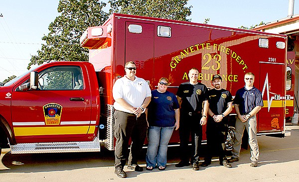 The City of Gravette has received a new ambulance for its fire/ambulance department according to fire chief David Smith.