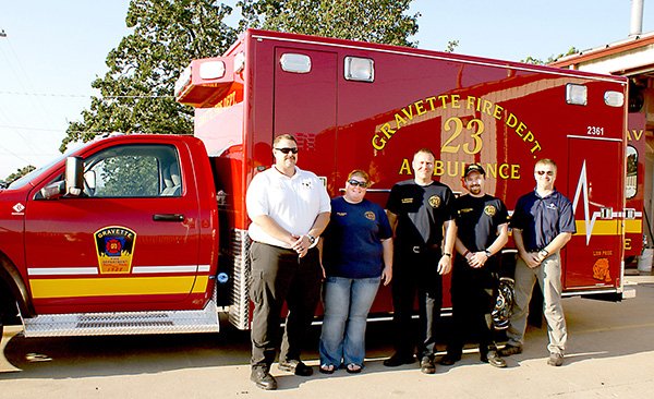 The City of Gravette has received a new ambulance for its fire/ambulance department according to fire chief David Smith.