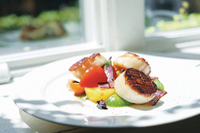 Sea Scallops Alla Caprese