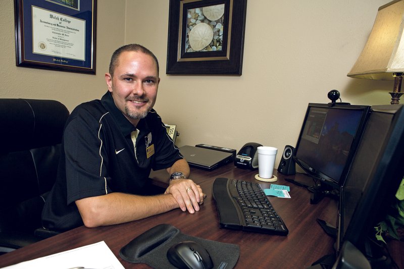 Christopher Davis has been at Harding University in Searcy since 2009 and now serves as assistant director of the newly created Center for Adult and Online Studies.
