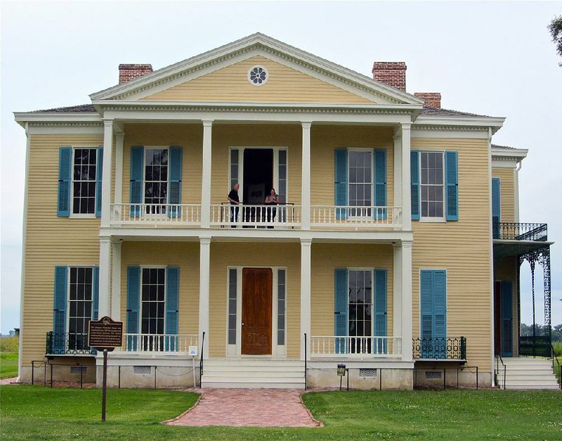 Lakeport Plantation, built just before the Civil War, has been restored by Arkansas State University. 
