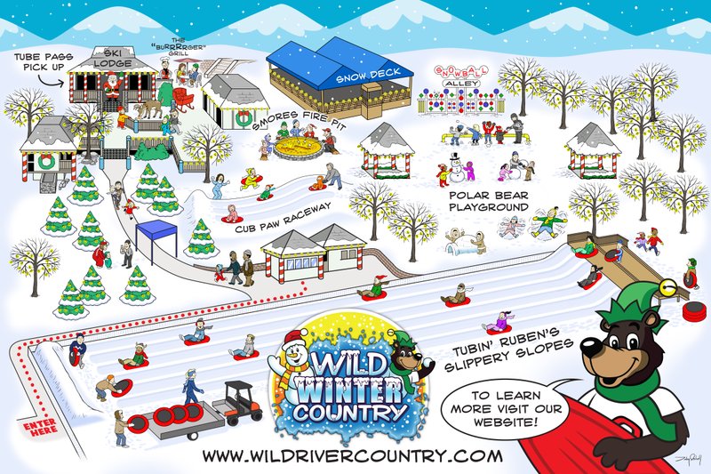 Wild Winter Country is set to kick off its first winter season on Nov. 22, the park's vice president of operations Chris Shillcutt said. A full-day admissions ticket to the winter park is set to cost $5.43 plus tax, he said. 