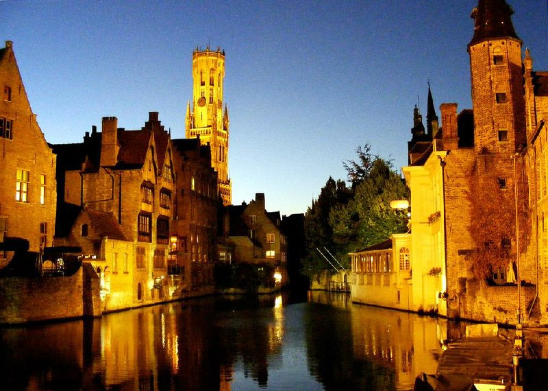 Bruges’ dreamy canal was essential to its early history as a trading center. 